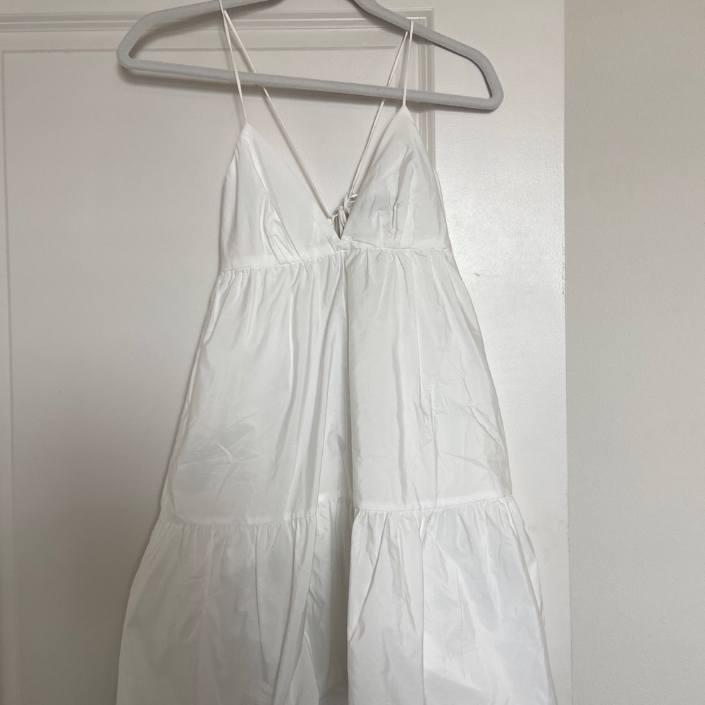 White Zara dress